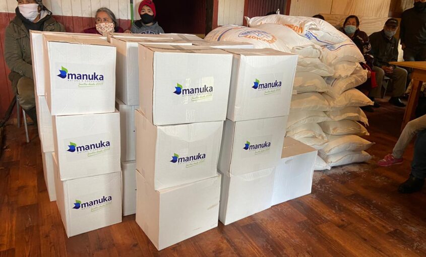 Cajas de donaciones Manuka